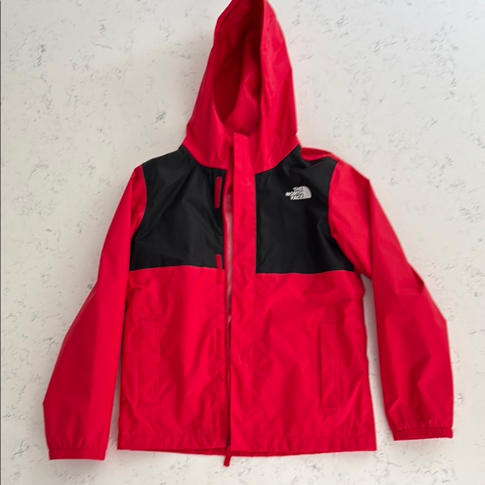 The North Face Kids Raincoat - Red and Black